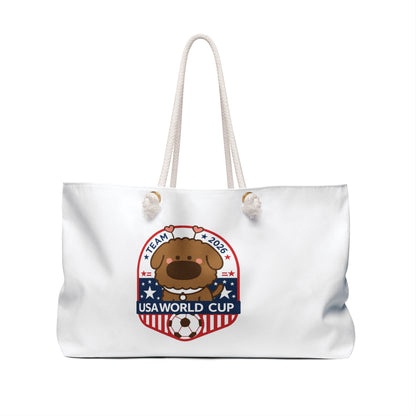 USA World Cup Weekender Bag — Team 2026 Soccer Travel Tote iTsCHoCoBu