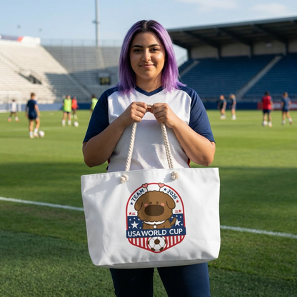 USA World Cup Weekender Bag — Team 2026 Soccer Travel Tote iTsCHoCoBu